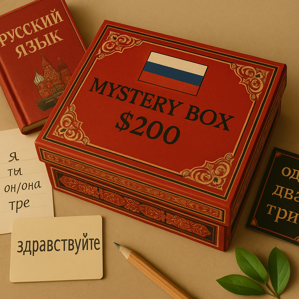 Russian Notes Mystery Box