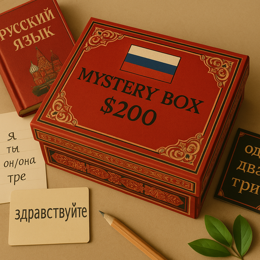 Russian Notes Mystery Box